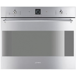 Smeg SC709XU 27in Single Oven Electric Wall Oven Stainless Steel
