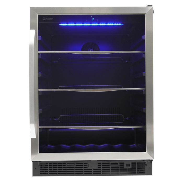 Silhouette SBC057D1BSS 24 Inch Beverage Cooler