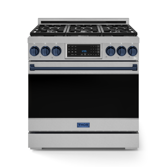 Thor Kitchen RSG36BLU 36 Inch Gordon Ramsay Pre-Order Gas Range
