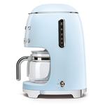 Smeg DCF02PBUS Retro 50's Style Drip Filter Coffee Machine Pastel Blue