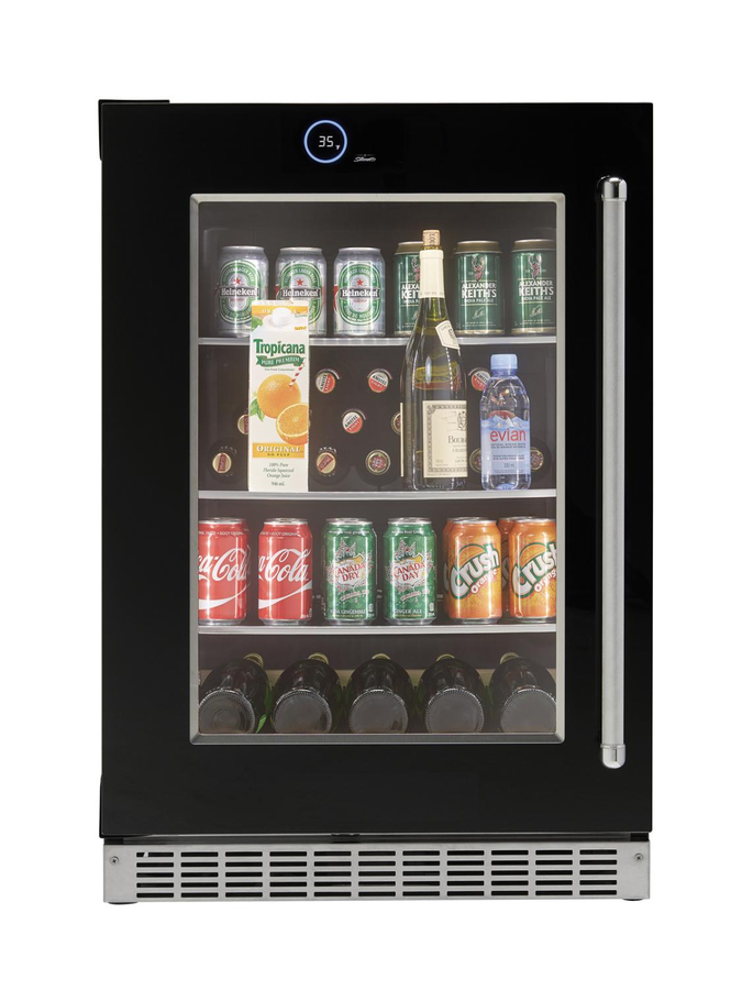 Silhouette SRVBC050LSS 24 Inch Single Zones Beverage Cooler