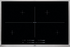 Induction Cooktop HK854400XB Inductiontop Built-In 30in -AEG