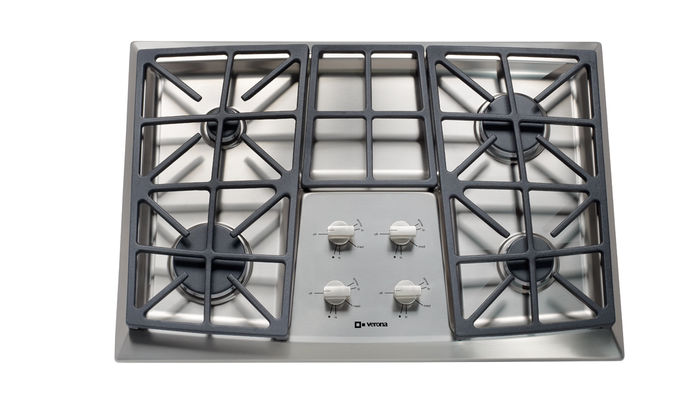 Gas Cooktop VECTGV304SS Sealed Burner 30in -Verona -Discontinued