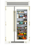 True Residential TR48SBSSGB 48 Inch Side by Side Refrigerator