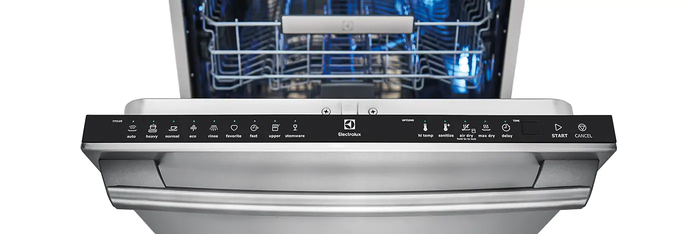 Electrolux EI24ID81SS 24 Inch Dishwasher 3rd rack Top Controls