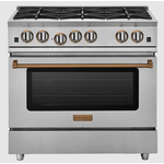 BlueStar RCS366BV2PLT 36 Inch RCS Open Burner Gas Range