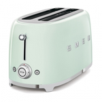 Smeg TSF02PGUS Retro 50's Style 4-Slice Toaster 1400 W Pastel Green