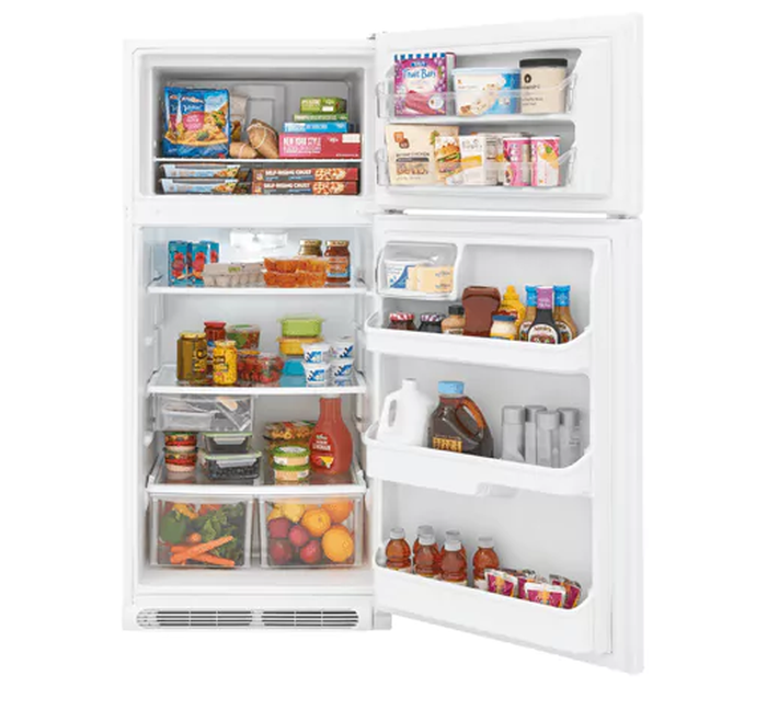 Top Freezer Refrigerator FFHT1621TW 28in  Standard Depth - Frigidaire- Discontinued