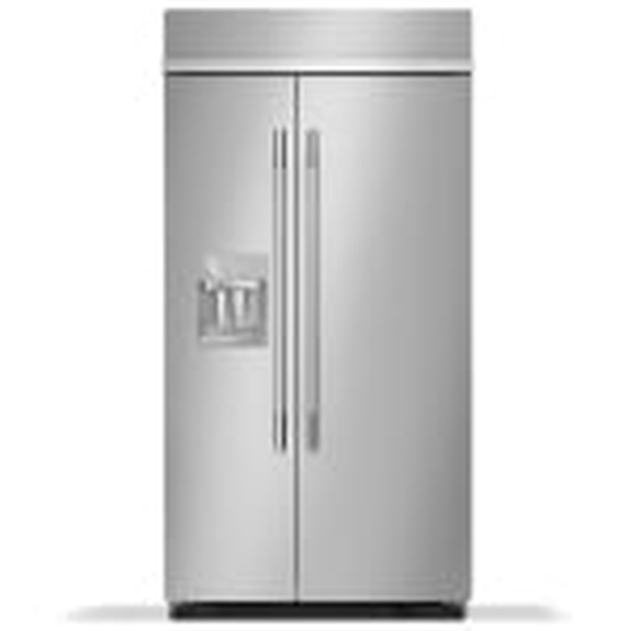 KitchenAid KBSD742SPS 42 inch Side by Side Built In Refrigerator 25.1 cu. ft. Capacity, Ice and Water Dispenser Stainless steel
