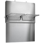 Elica KIT0142870 Back Splash 48 Inch Stainless Back Splash with Warm Racks
