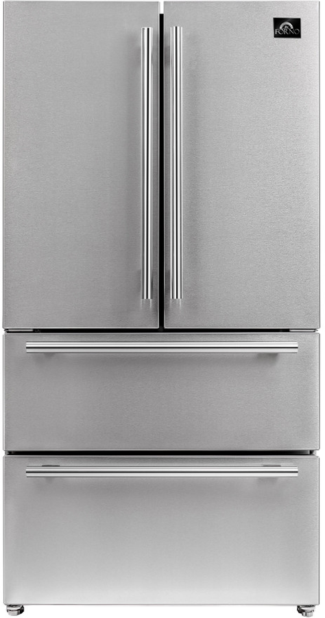 Frono FFRBI182036S 36 Inch French Door Refrigerator Conter Depth