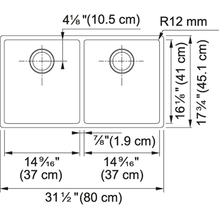 Franke CUX120CA - Product Discontinued