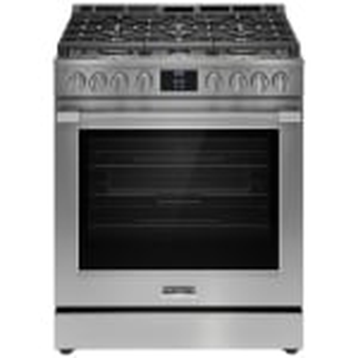 Frigidaire Professional PCFG3080AF 30 Inch Slide in Knob controls 6.2 cu.ft Six Burner Cooktop Gas Range