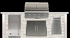 RTA RTACG8PFSW Outdoor Grill Modern White Stacked Stone Off White Countertop