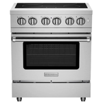 BlueStar BSIR30WCPLT 30 Inch Culinary Series Induction Range