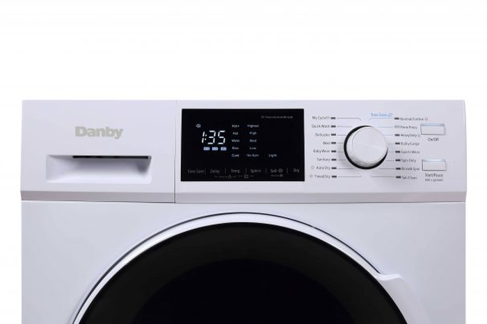 Danby DWM120WDB3 24 Inch Washer Dryer Combo Ventless 2-in-1 2.7 cu.ft