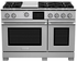 BlueStar BSDF486GWCCPLT 48 Inch Dual Fuel Range