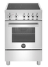Bertazzoni PRO244IFEMXB 24 Inch Pro Series Induction Range