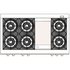 Capital COB484G2L 48 Inch Connoisseurian Dual Fuel Range