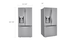 LG LRFXS2503S 33 Inch French Door Refrigerator