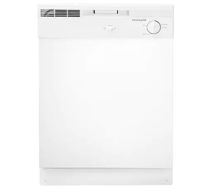 Dishwasher FBD2400KW Front Controls 24in -Frigidaire- Discontinued