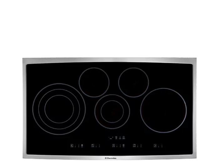 Electric Cooktop EI36EC45KS Smoothtop Built-In 36in -Electrolux- Discontinued