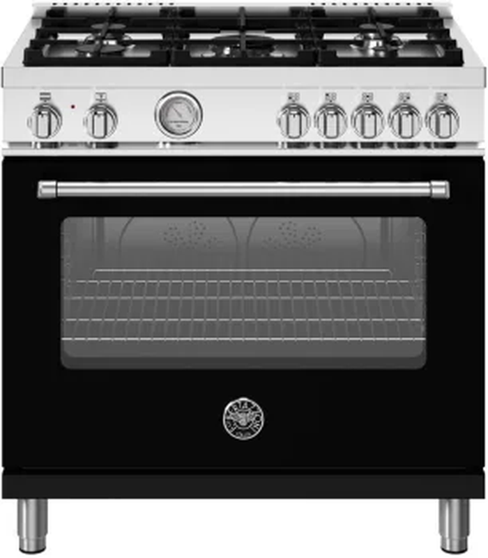 Bertazzoni MAS365DFMNEV 36 Inch Dual Fuel Range