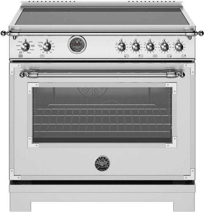 Bertazzoni HER365ICFEPXT 36 Inch Heritage Series Induction Range