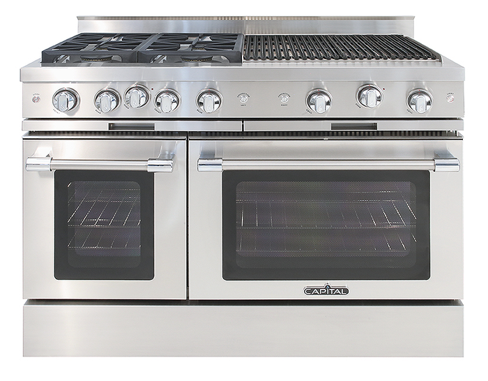 Capital MCR484BB 48 Inch Classic Chef Gas Range