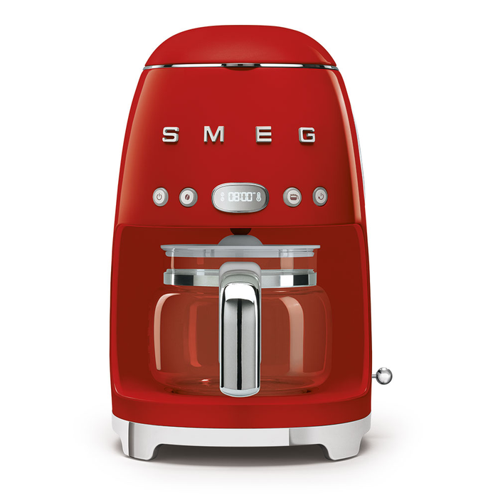 Smeg DCF02RDUS Retro 50's Style Drip Filter Coffee Machine Red