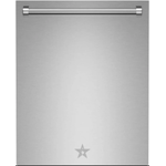 BlueStar DWBS24 24" Dishwasher Panel- Finish:  Stainless Steel -Trim:  Standard Brushed Stainless Steel