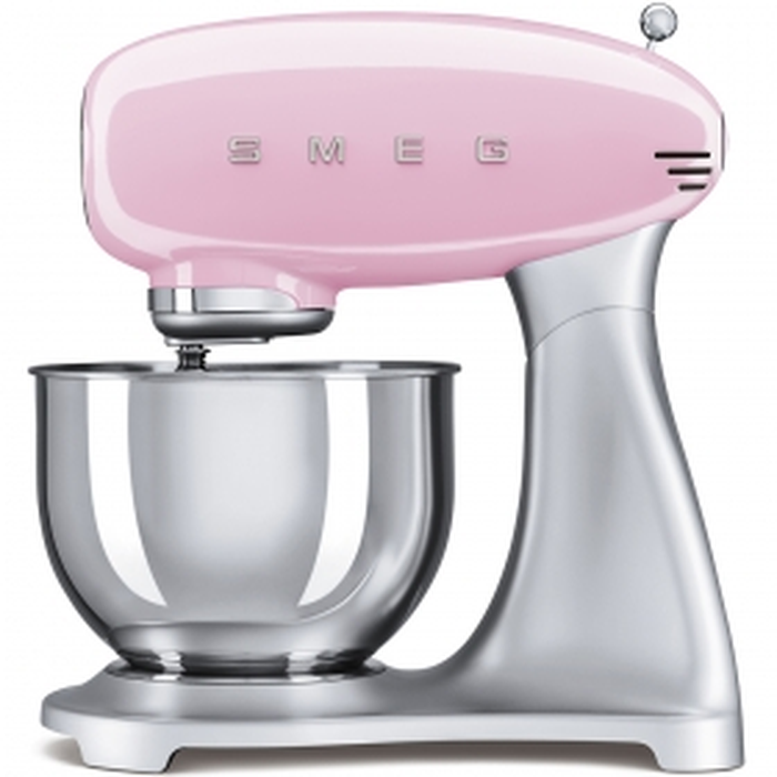 Smeg TSF01PKUS Retro 50's Style 2-Slot Toaster, Pink