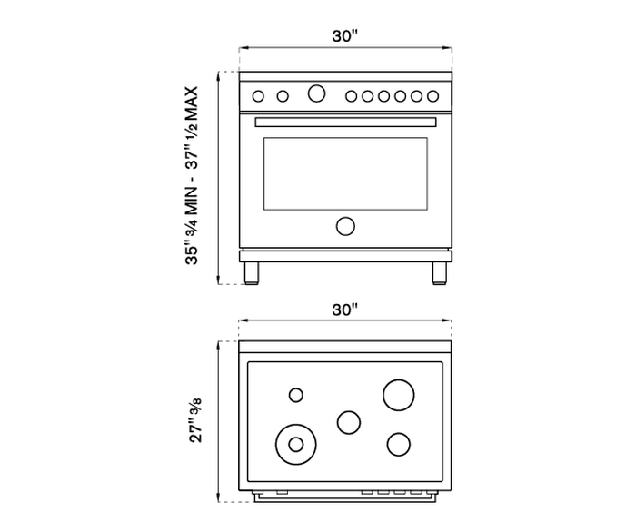 Bertazzoni MAST305GASNEE Discontinued no longer available