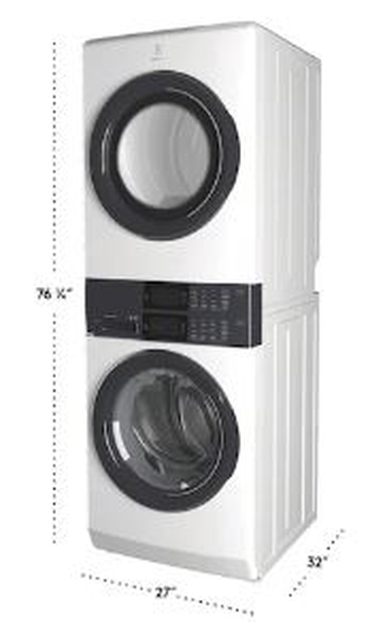Electrolux ELTE730CAW 27 Inch Laundry Center