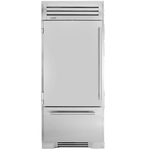 True Residential TR36RBFLSSA 36 Inch Bottom Freezer Refrigerator