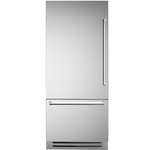 Bertazzoni REF36PIXL 36 Inch Bottom Freezer Refrigerator Stainless Steel