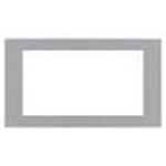 Sharp SKM146424LS Mount Frame For SMC1464KSC only. Stainless steel screw in outer frame and mounting brackets. For flush or standard installation.