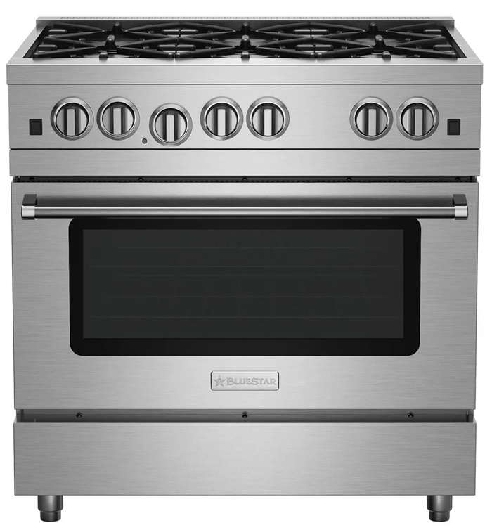 BlueStar RCS36SBV2C 36 Inch RCS Sealed Burner Gas Range