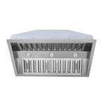 Hauslane INR300SS40 40 Inch Cabinet Insert Hood 860 CFM