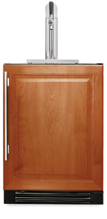 True Residential TUR24BDLOPB 24 Inch Under Counter Refrigerator Beer Dispenser - Discontinued