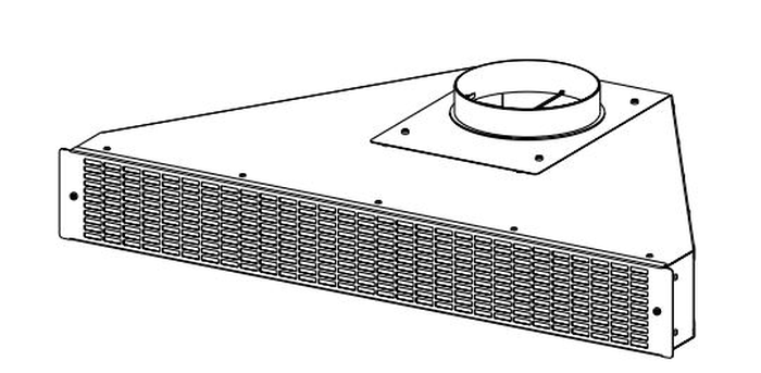 Faber DUCTSCIR Recirculating Kit Air recirculation Kit for Downdraft Hoods