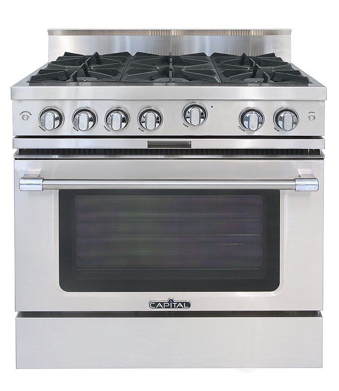 Capital MCOR366 36 Inch Culinarian Gas Range