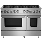 BlueStar RCS48SBV2L 48 Inch RCS Sealed Burner Gas Range