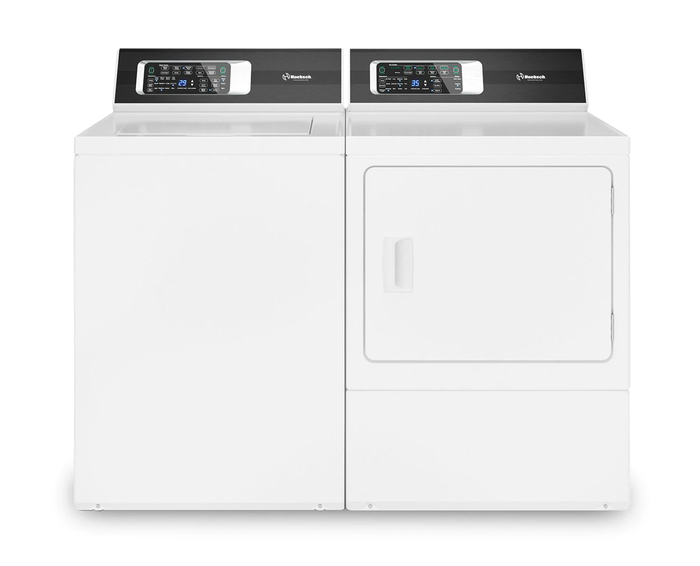Huebsch TR7104WN DR7102WE Washer Dryer Pair