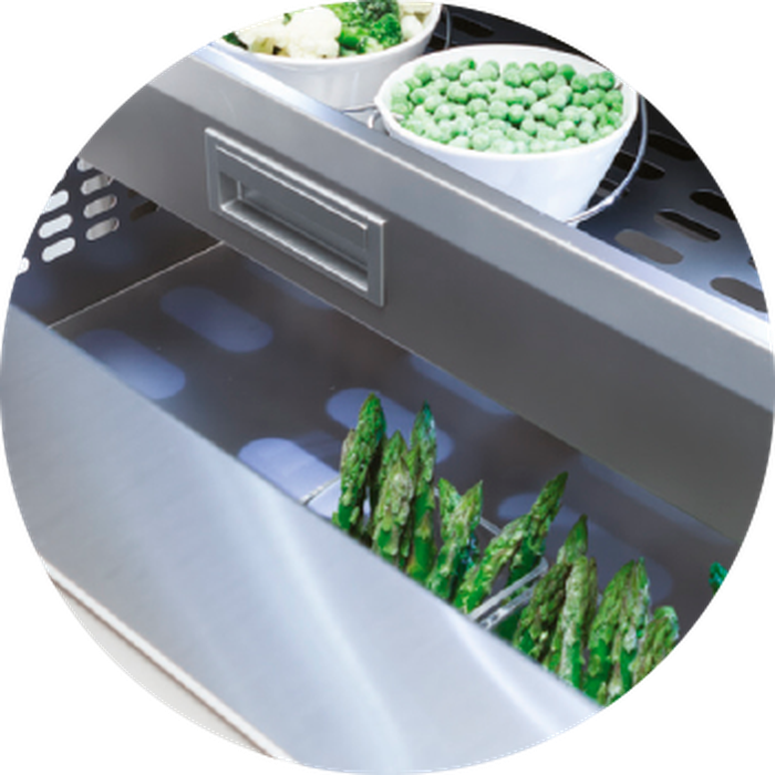 Bottom Freezer Refrigerator FI36BFILO 36in  Fully Integrated - Fhiaba