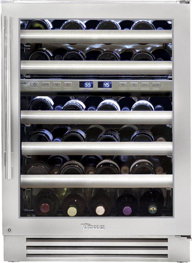 True Residential TWC24DZRSGC 24 Inch Wine Refrigerator