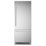Bertazzoni REF30BMBIXRT 30 Inch Bottom Freezer Refrigerator