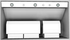 Vent-A-Hood BH340PSLBWH 40 Inch Cabinet Insert Hood 900 CFM