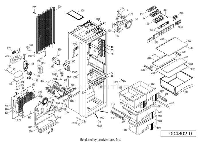 Liebherr HC1070 Replacement and Repair parts