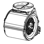 Faber 133.0552.682 Blower Motor 300 CFM Blower for Faber Hoods